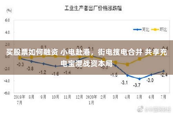 买股票如何融资 小电赴港，街电搜电合并 共享充电宝混战资本局